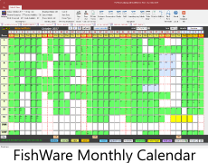 FishWare Monthly Calendar Link